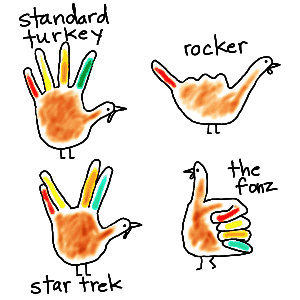 hand-turkeys